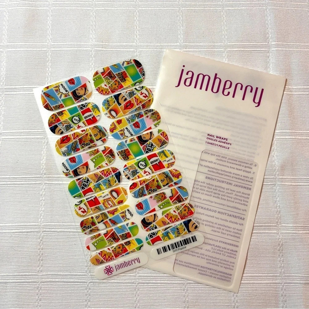 Jamberry Colorful Nail Wraps
